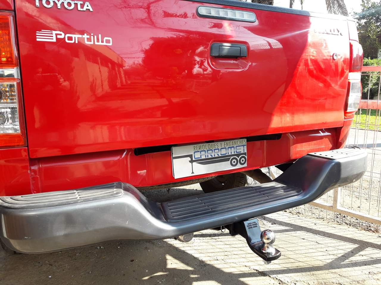 Enganche  americano Toyota  Hilux  2005 - 2015