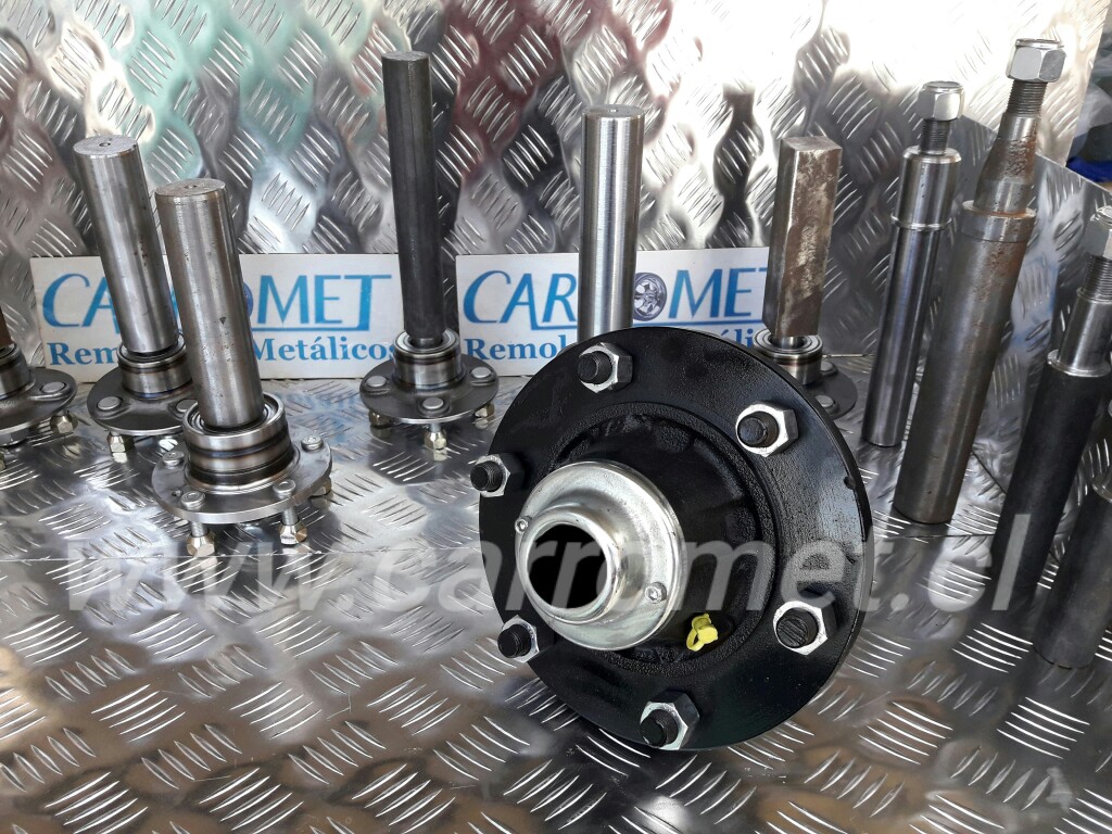 Mazas  con semieje de apernadura 6 x 205 para hasta 5000 kgs