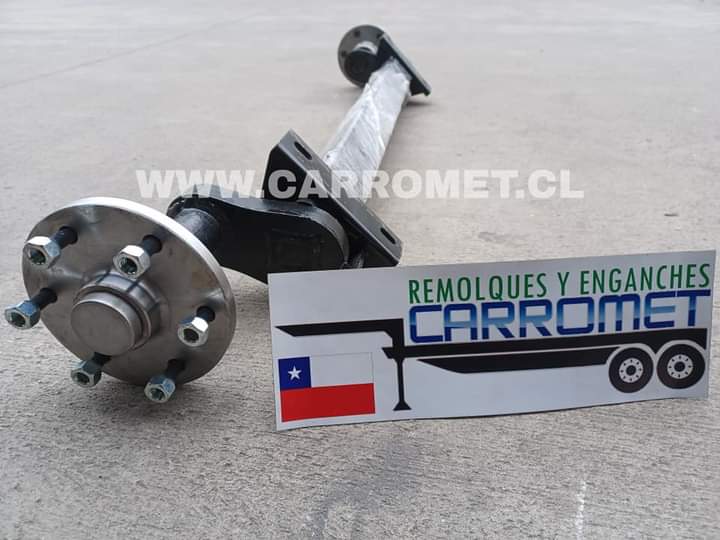 Eje  de Torsion Nacional  1500 kg  multiapernadura