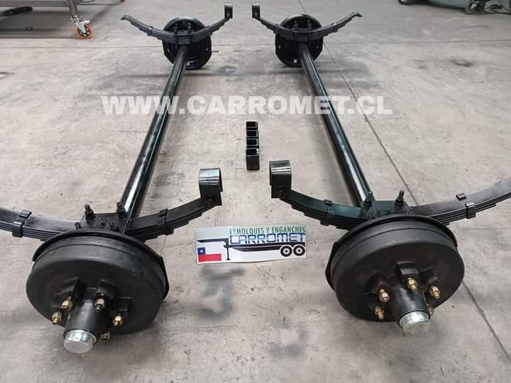 Kit doble eje para 5000 kg con Freno Eléctrico